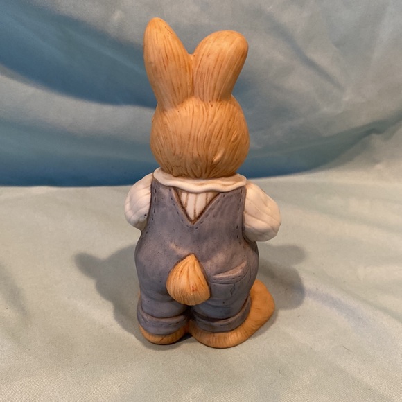 Home Interior Bunny Rabbit Boy 1446 Decor Easter Spring - Picture 2 of 3